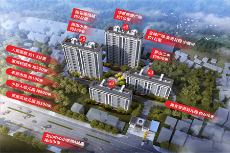 圣龙别墅3室2厅1卫143/25车库4楼73万