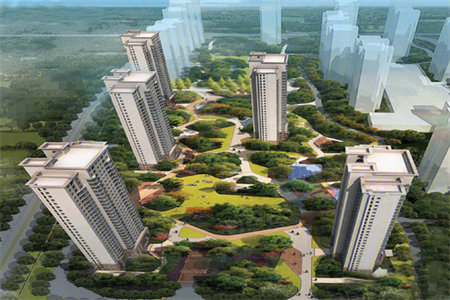 高端社区香江帝景电梯洋房豪装五房送中央空调家具家电可按揭